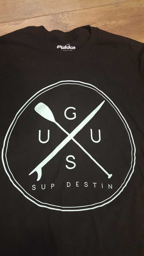 GUSU T-shirt  "Large Circle Logo SUP Destin"