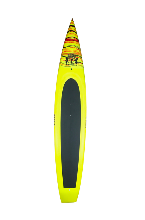 This one of a kind board has been waiting for you! This EPS Epoxy board is a great addition to any race board collection. 